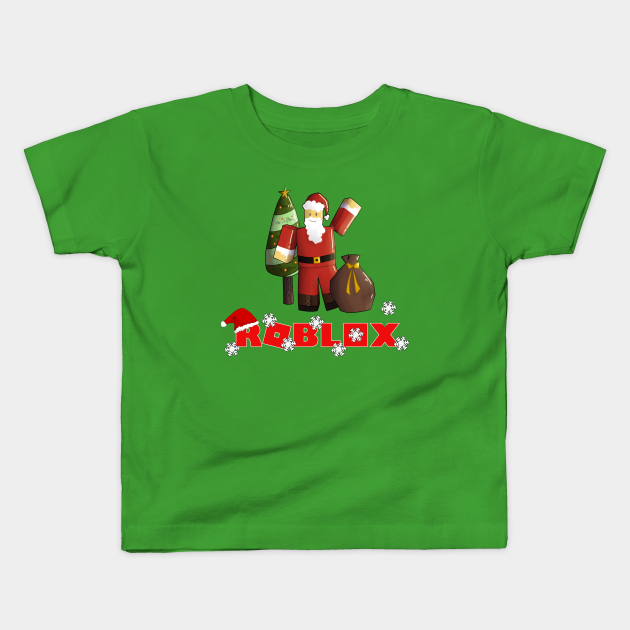 Roblox Christmas Noob Roblox Christmas Kids TShirt TeePublic